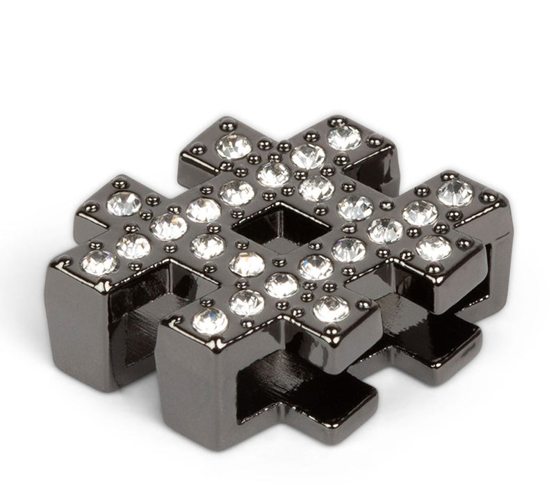 Lug Rhinestone Numeric Charm — View 2
