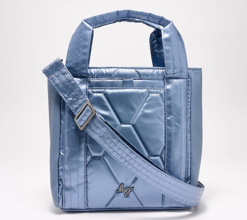 Lug North/South Quilted Crossbody - Cadence — View 12