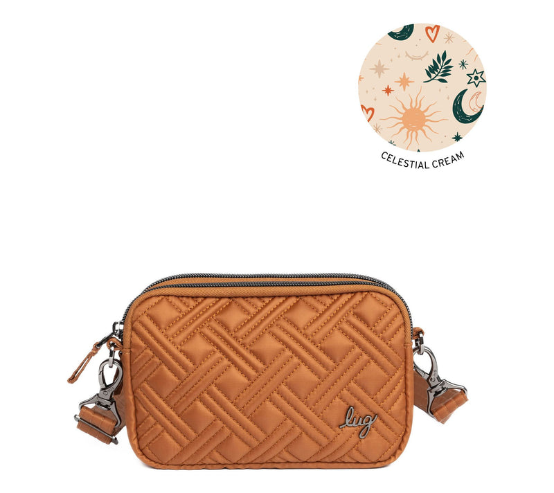 Lug Quilted RFID Convertible Crossbody - Coupe 2 — View 3