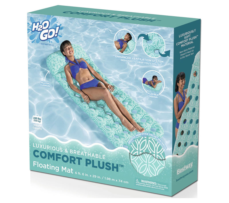 Bestway H2OGO! Comfort Plush Floating Pool Mat — View 4