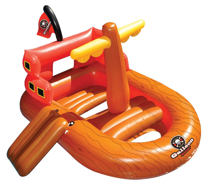 Swim Central 64" Galleon Raider Pool Pirate Ship Pool Float — Main view