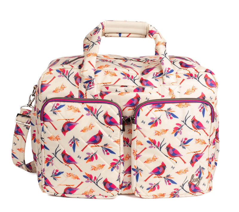 Lug Classic Duffel with Crossbody Strap - Drifter — View 19
