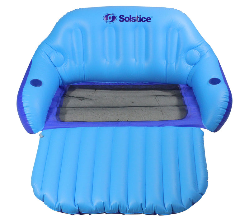 Swim Central Inflatable Love Seat Float — View 3