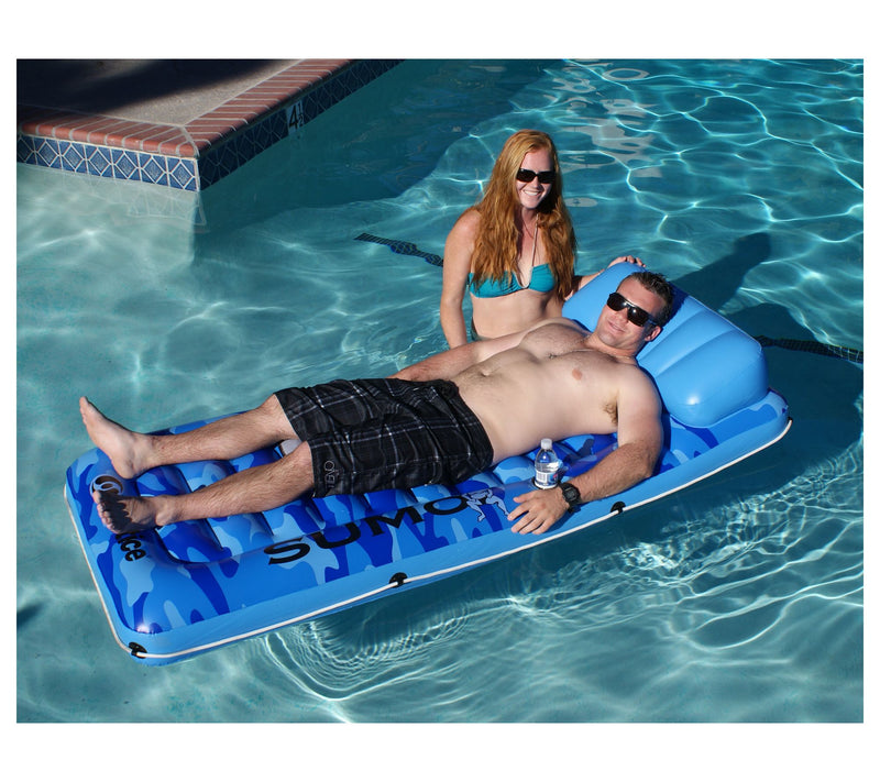 Swim Central Inflatable Camouflage Pool Raft — View 6