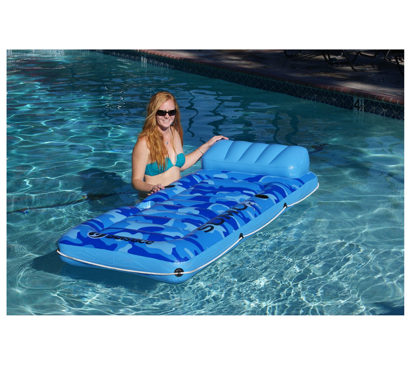 Swim Central Inflatable Camouflage Pool Raft — View 5