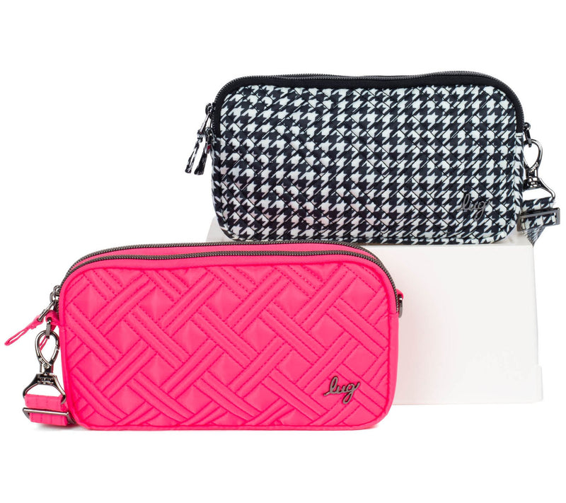 Lug Set of 2 Convertible Crossbody Bags - Coupe XL — Main view