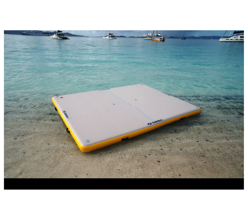 Pool Central 8ft Inflatable Private Solstice Lake Dock — View 4