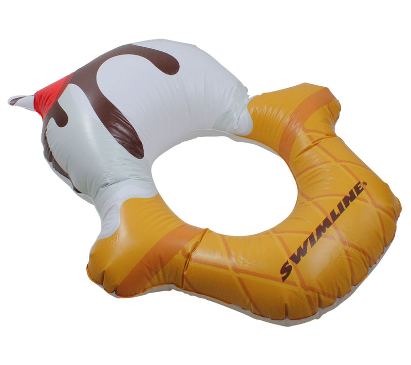 Swim Central 46" Inflatable Ice Cream Cone Pool Float — View 4