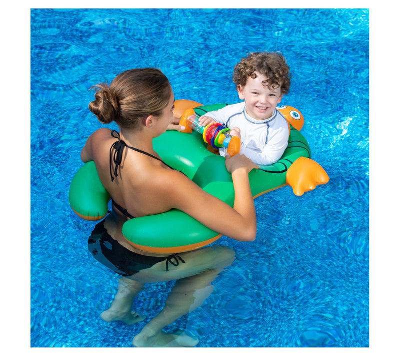 Swim Central 40" Turtle Baby Inflatable Swimming Pool Seat — View 5