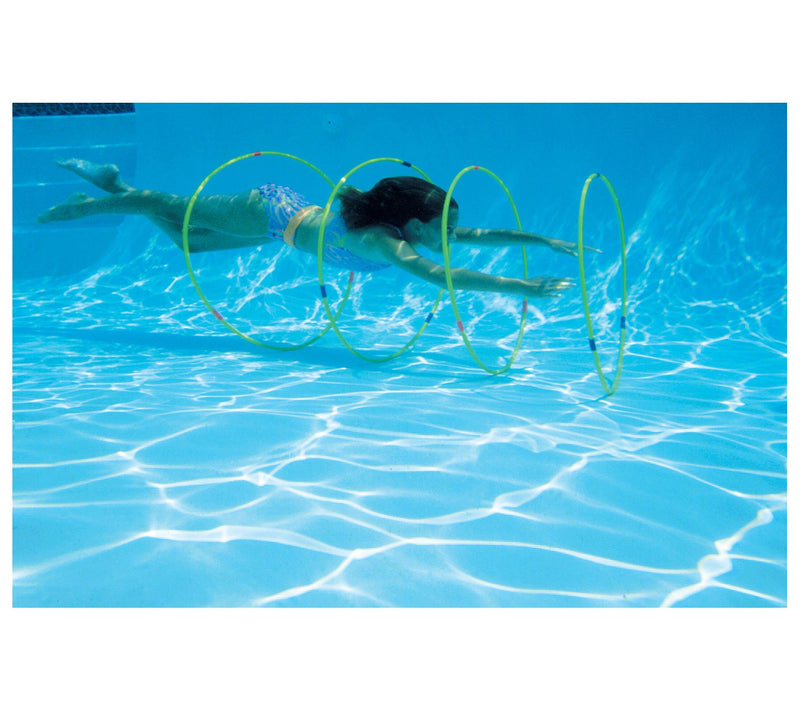 Swim Central 40" Underwater Slalom Pool Hoops — View 4