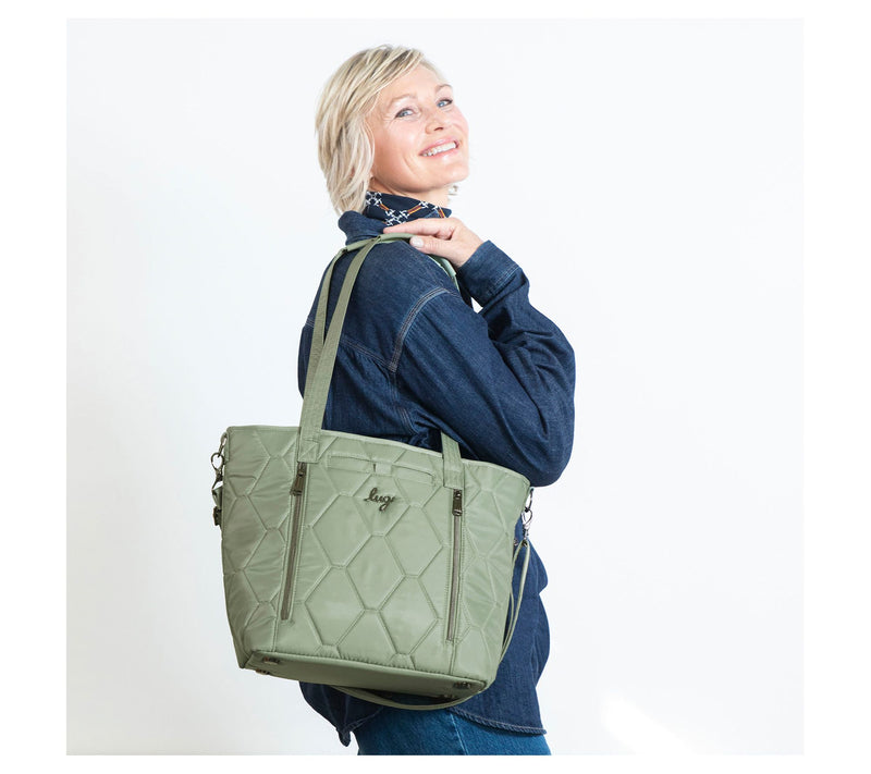 Lug Classic Medium Tote w/ Crossbody Strap - Rally — View 40