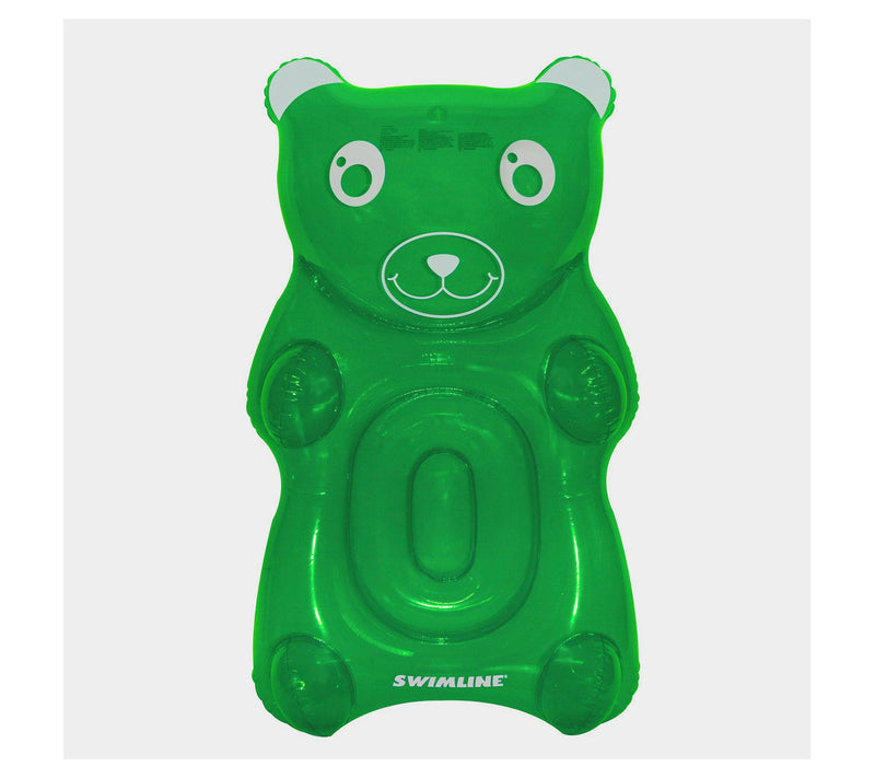 Swim Central 60" Green Gummy Bear Pool Float — Main view