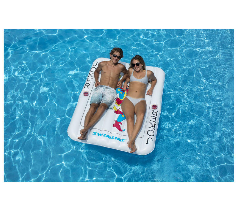Swim Central 69" Inflatable Joker Playing Card Pool Float — View 5