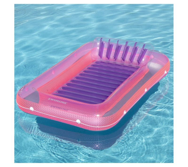 Swim Central Water Sports Pool Raft Lounger — View 4