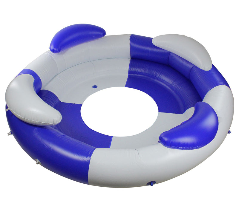 Swim Central 84" 4 Person Sofa Island Swimming Pool Lounger — Main view