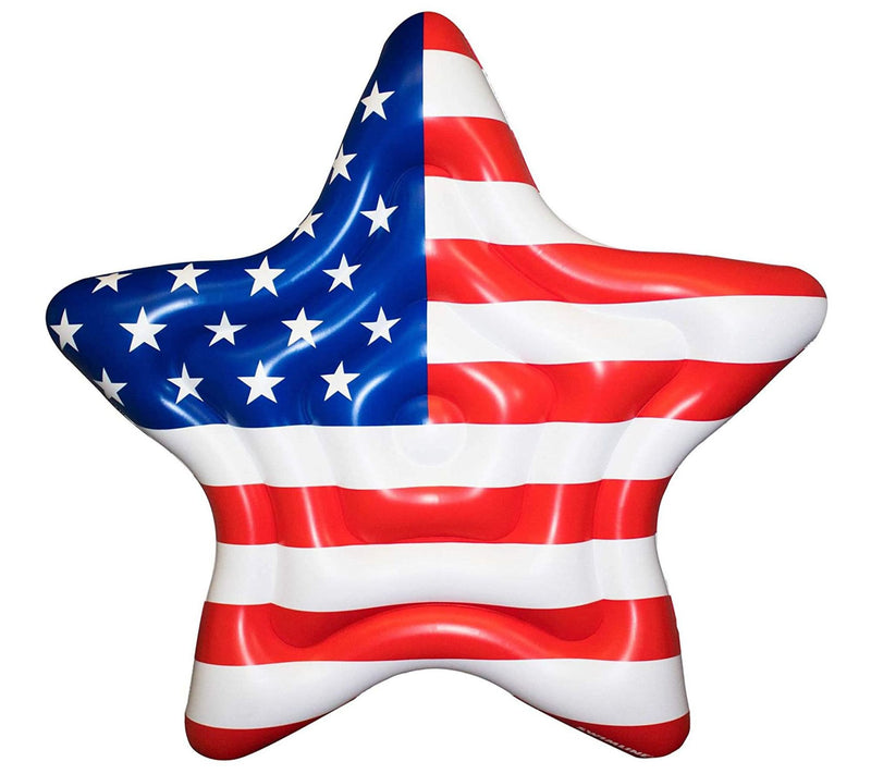 Swim Central 9.5" American Star Pool Float — View 3