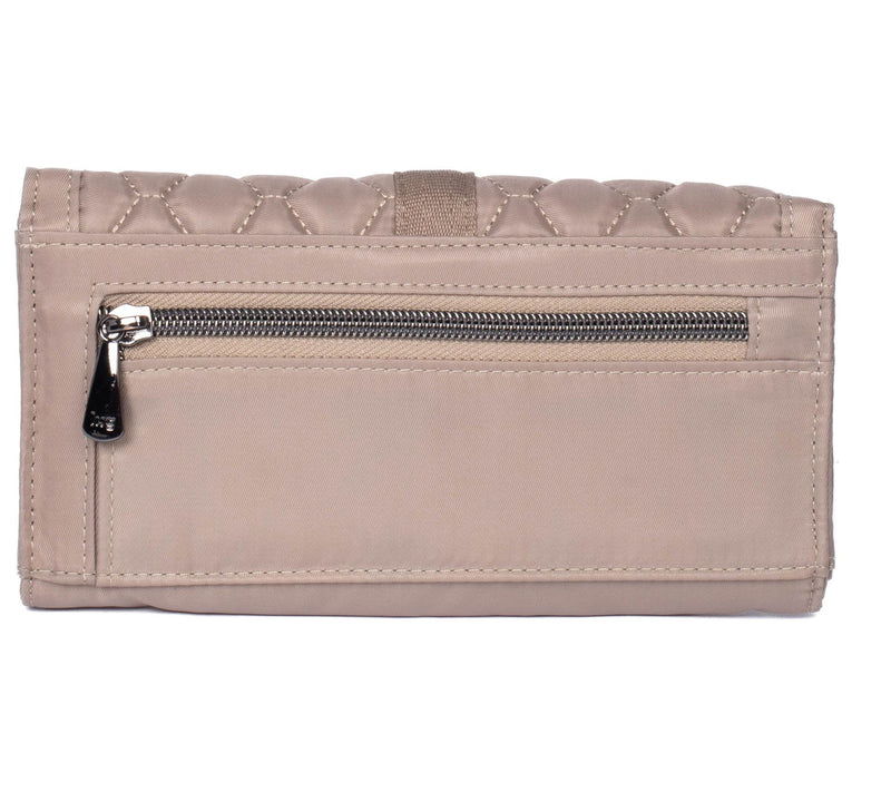 Lug Classic Quilted Wallet with Buckle Closure - Throttle — View 22