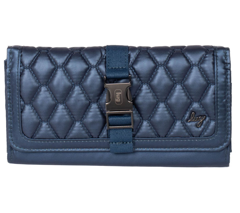Lug Classic Quilted Wallet with Buckle Closure - Throttle — View 9