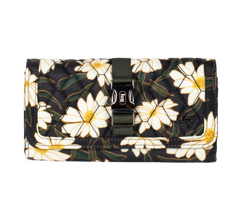 Lug Classic Quilted Wallet with Buckle Closure - Throttle — View 11