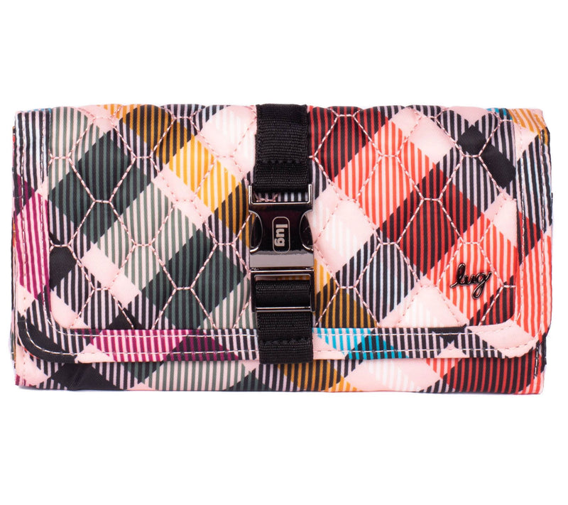 Lug Classic Quilted Wallet with Buckle Closure - Throttle — View 13