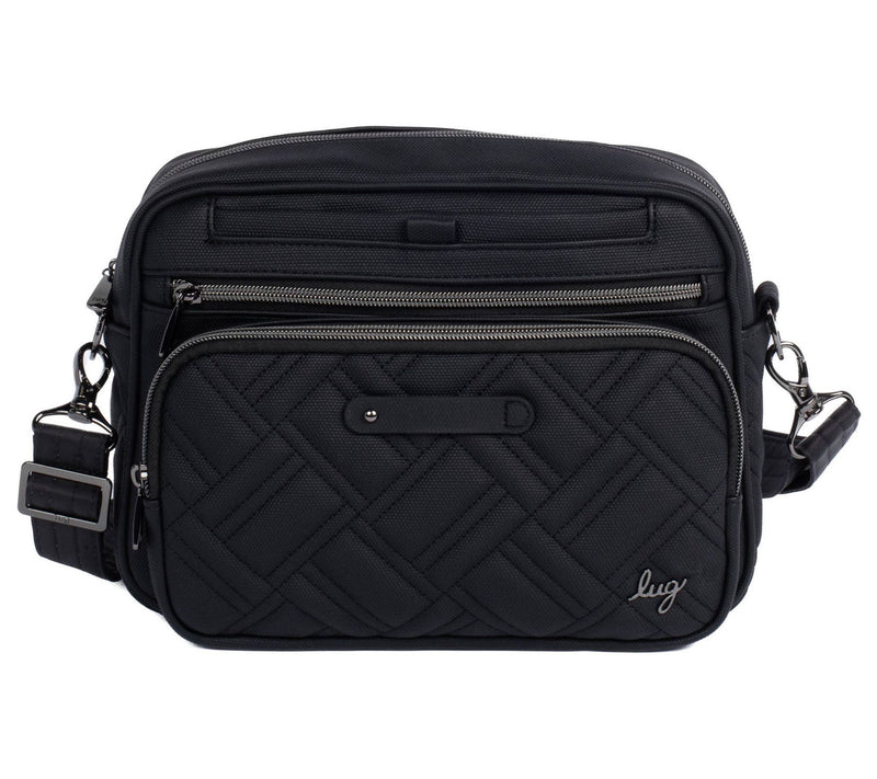Lug Matte Luxe Crossbody with Charm Bar - Carousel XL — View 3