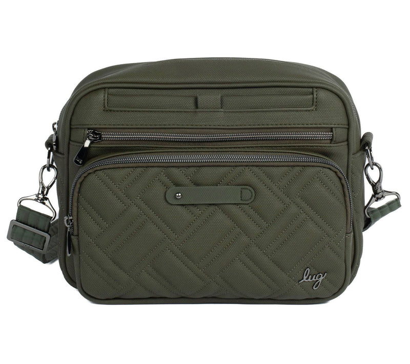 Lug Matte Luxe Crossbody with Charm Bar - Carousel XL — View 7