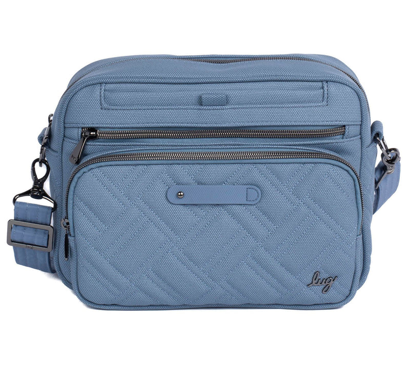 Lug Matte Luxe Crossbody with Charm Bar - Carousel XL — View 5