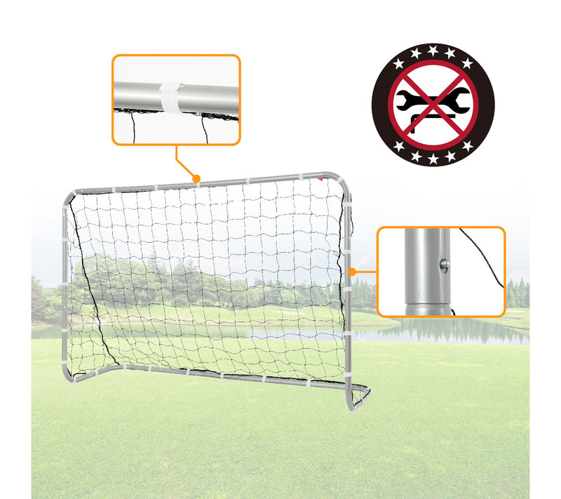 Net Playz 6x4 Easy Backyard Soccer Goal — View 5