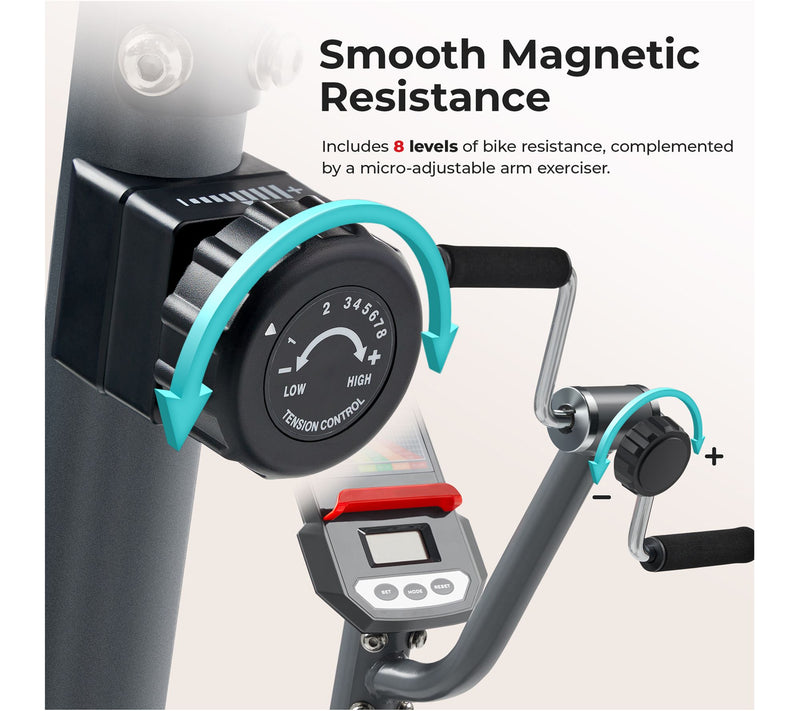 Sunny Smart Magnetic Recumbent Bike — View 6