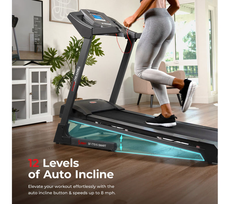 Sunny Premium Smart Treadmill — View 4