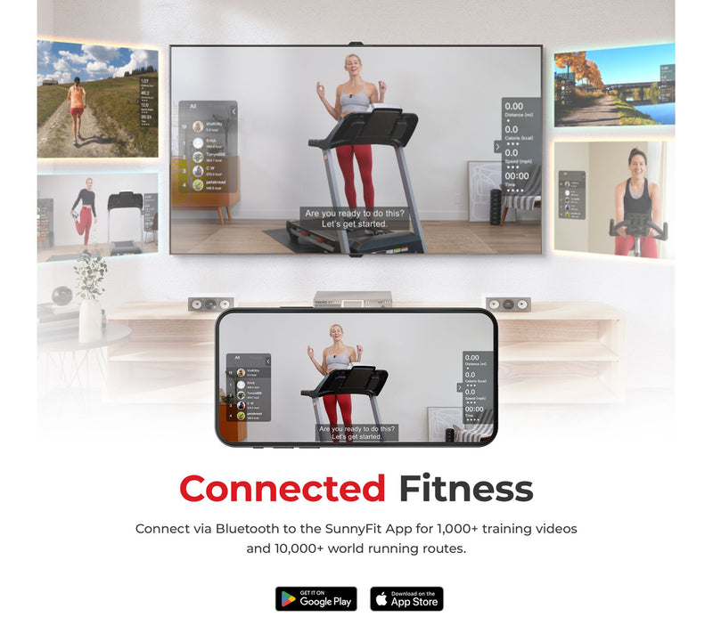 Sunny Premium Smart Treadmill — View 5
