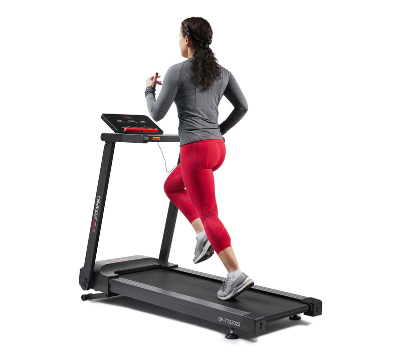 Sunny Interactive Slim Auto Incline Treadmill — View 3