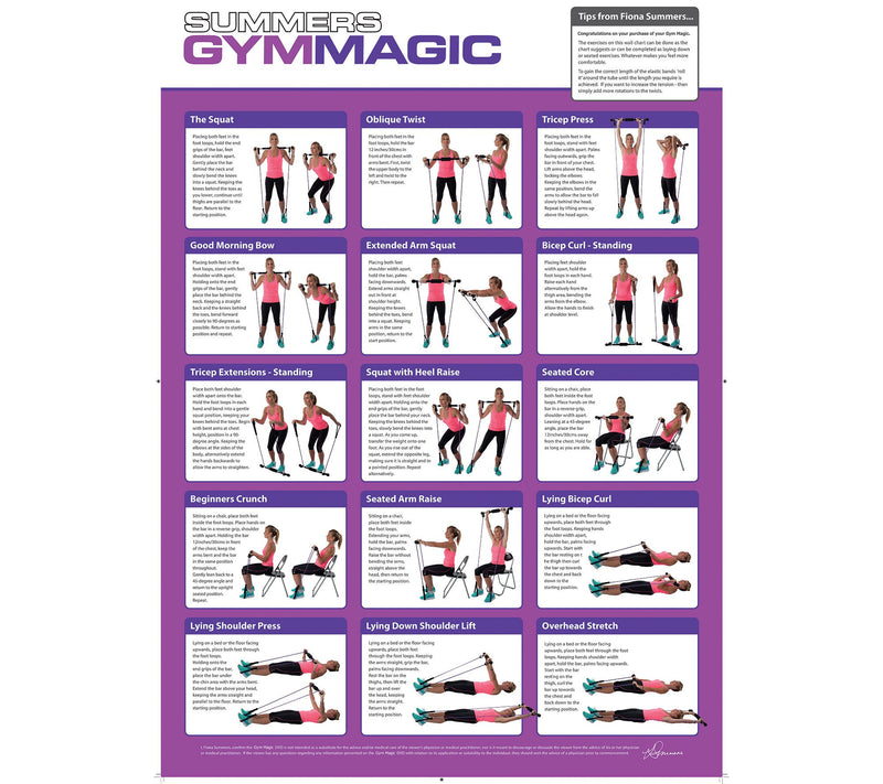 Summers Gym Magic Plus Resistant Training w Travel Bag — View 3