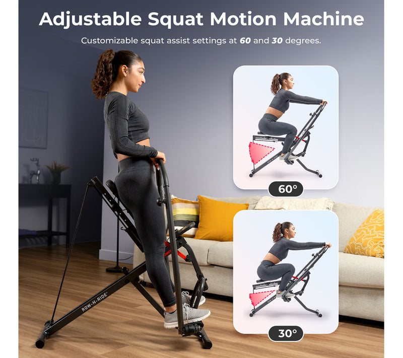 Sunny Full Body Adjustable Multi-Function Rower — View 5