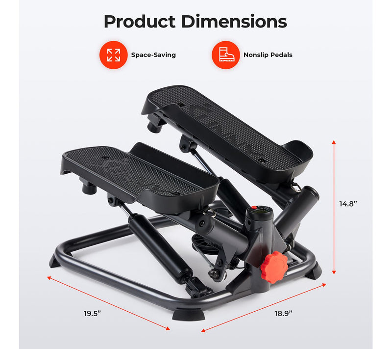 Sunny Smart Twist Stepper Machine — View 5