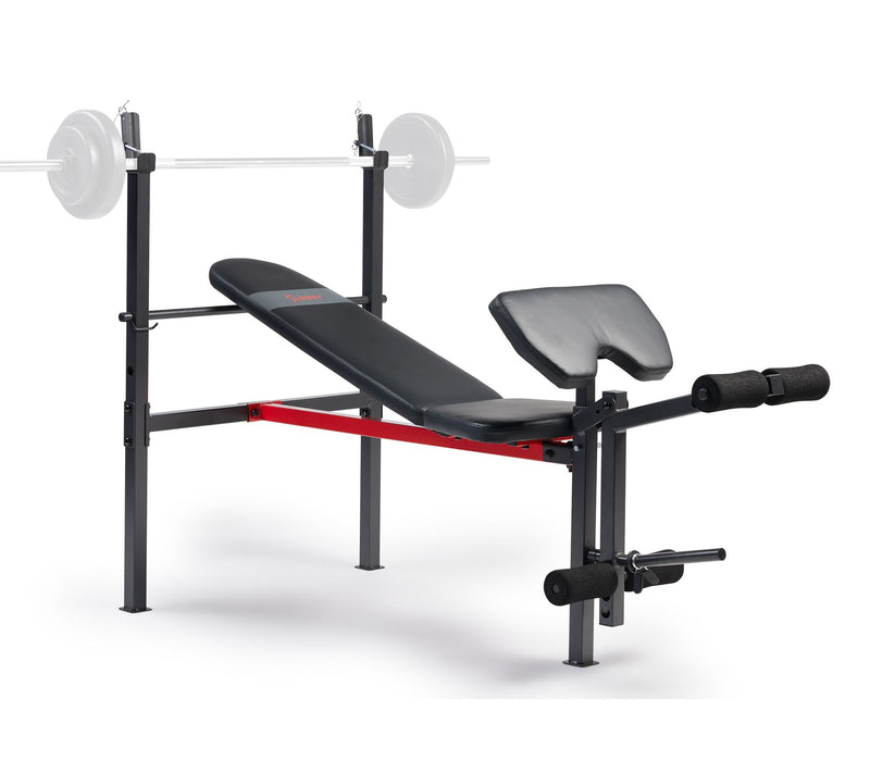 Sunny Adjustable Incline Weight Bench w/ Leg &Curl Combo — Main view