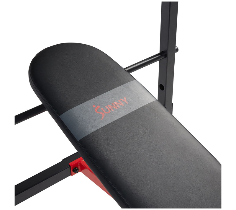 Sunny Adjustable Incline Weight Bench w/ Leg &Curl Combo — View 6