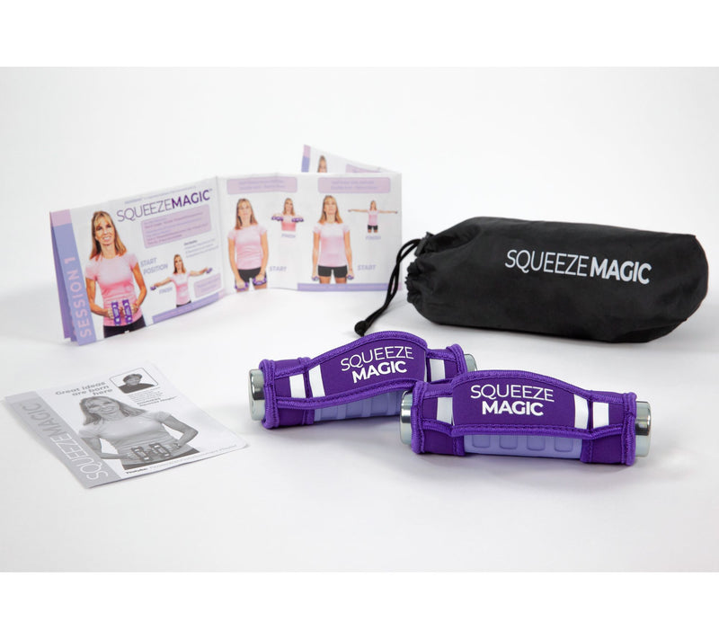 Summers Squeeze Magic Set of 2- 1LB Grip Strength Weights w/ bag — View 3