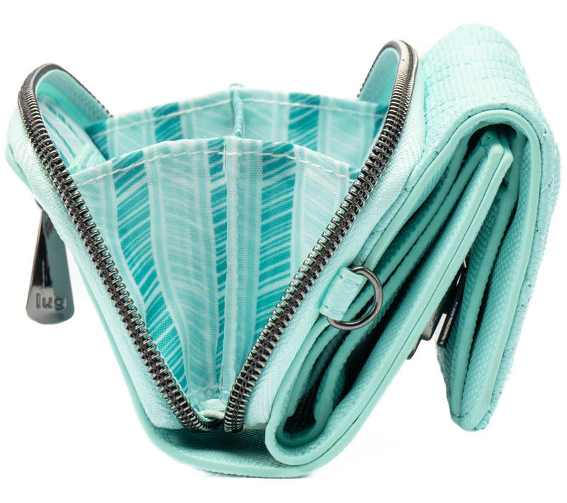 Lug Matte Luxe Fold-Over Wallet - Pedicab — View 25
