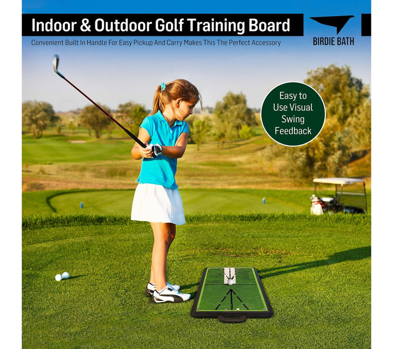 Birdie Bath Pro Premium Swing Golf Training Mat — View 8