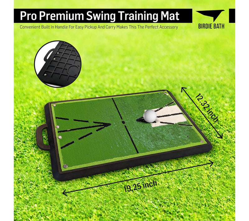 Birdie Bath Pro Premium Swing Golf Training Mat — View 5