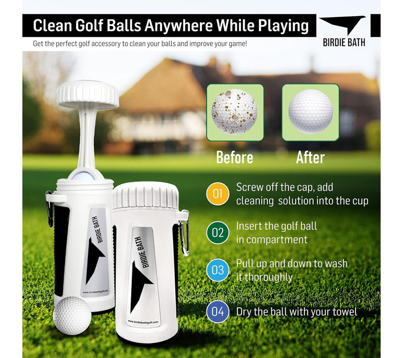 Birdie Bath Portable Golf Ball Cleaner — View 4