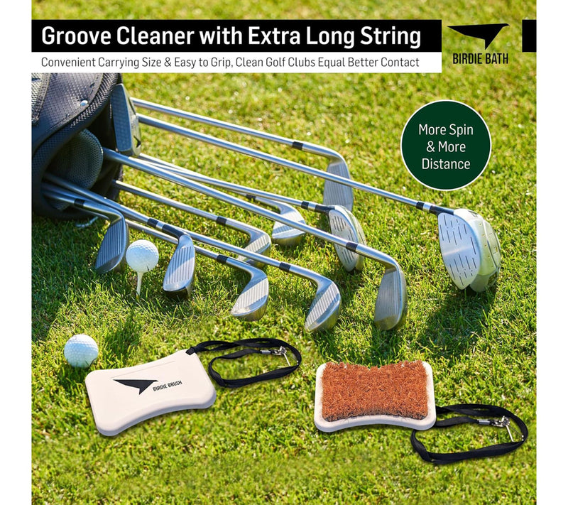Birdie Bath Golf Club Groove Cleaning Brush — View 6