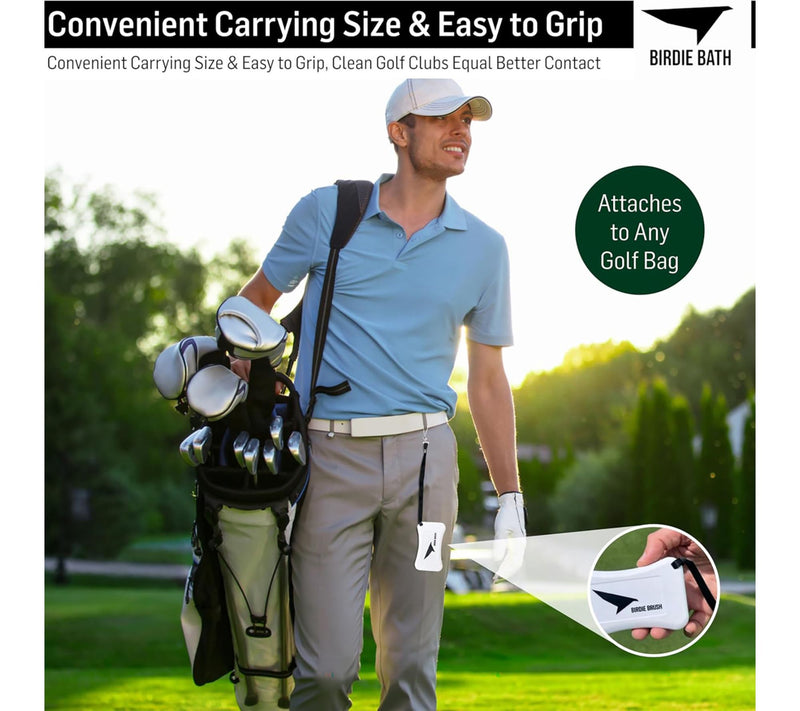 Birdie Bath Golf Club Groove Cleaning Brush — View 10