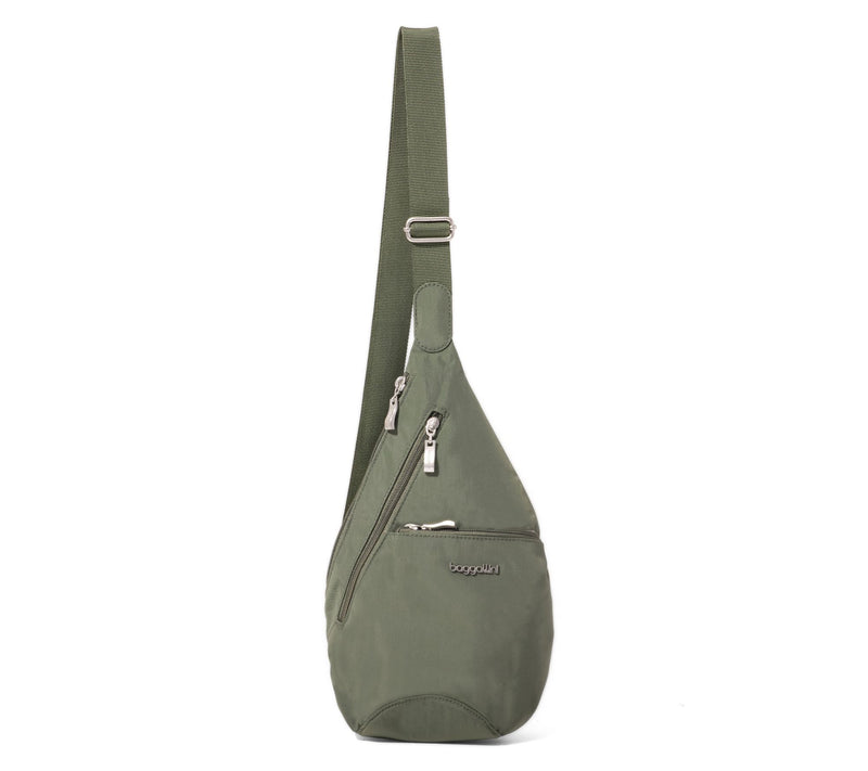 Baggallini TruNylon Multi Pocket Sling Bag — View 39