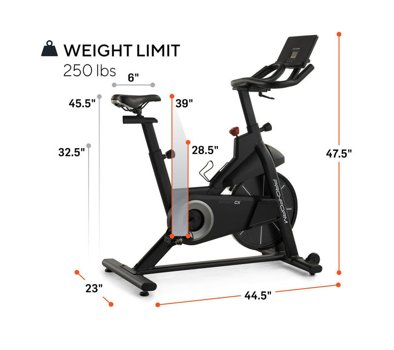 ProForm Sport CX Bike — View 6