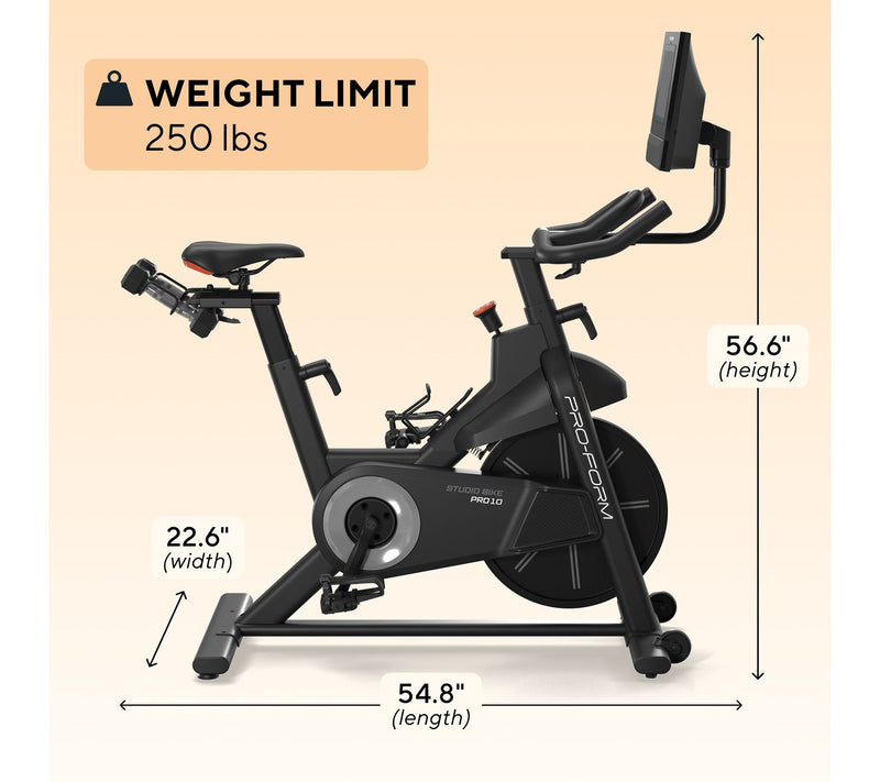 ProForm Carbon Pro10 Studio Bike — View 5