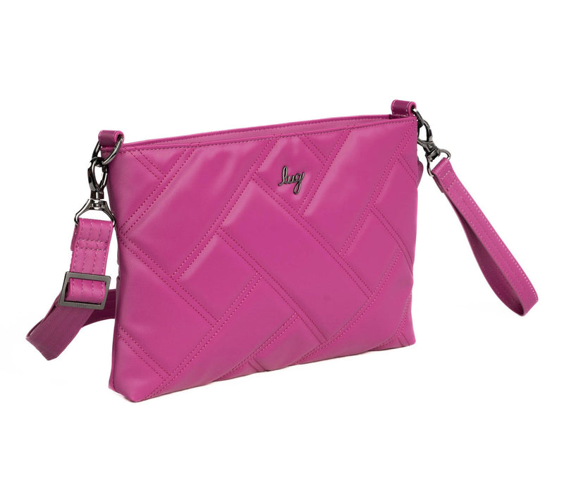 Lug Satin Luxe Small Crossbody with Wristlet & Wallet - Waltz — View 18