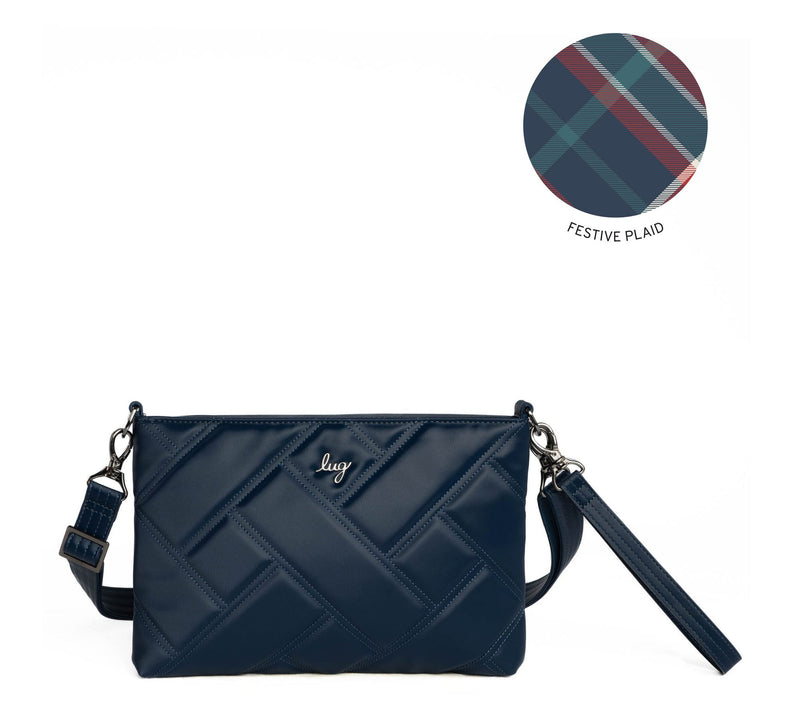 Lug Satin Luxe Small Crossbody with Wristlet & Wallet - Waltz — View 7