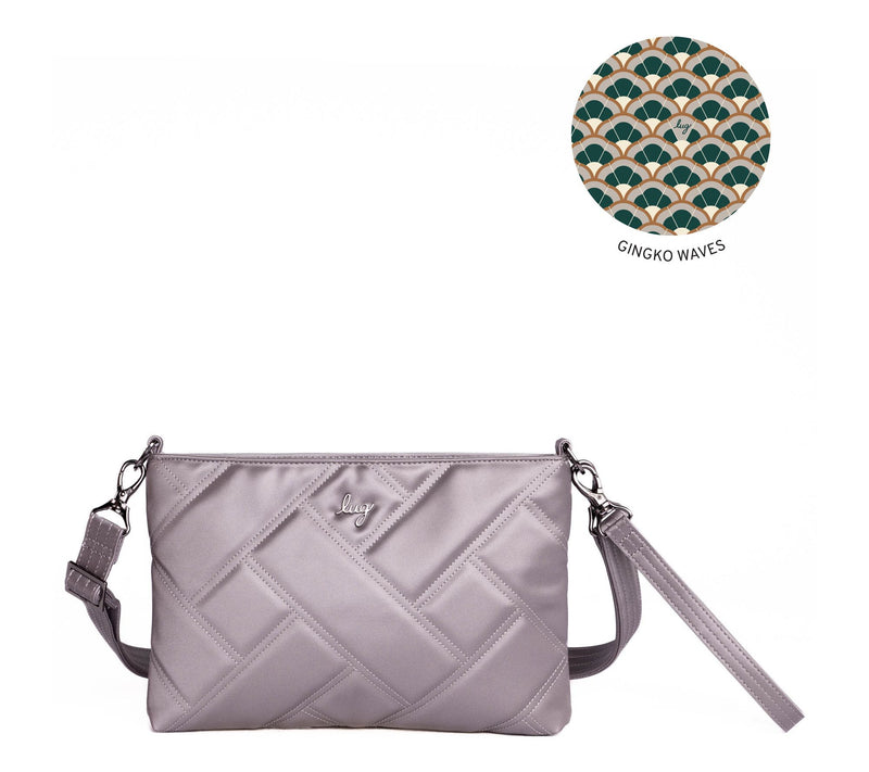 Lug Satin Luxe Small Crossbody with Wristlet & Wallet - Waltz — View 11